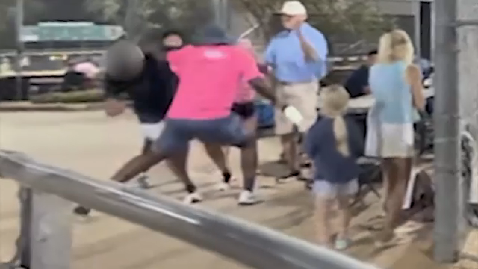 Parents Kiarious Hall Jazmine Hall arrested after melee at girl's softball game in Sugar Land, Texas, court records say
— 6ABC Action News (Philadelphia)