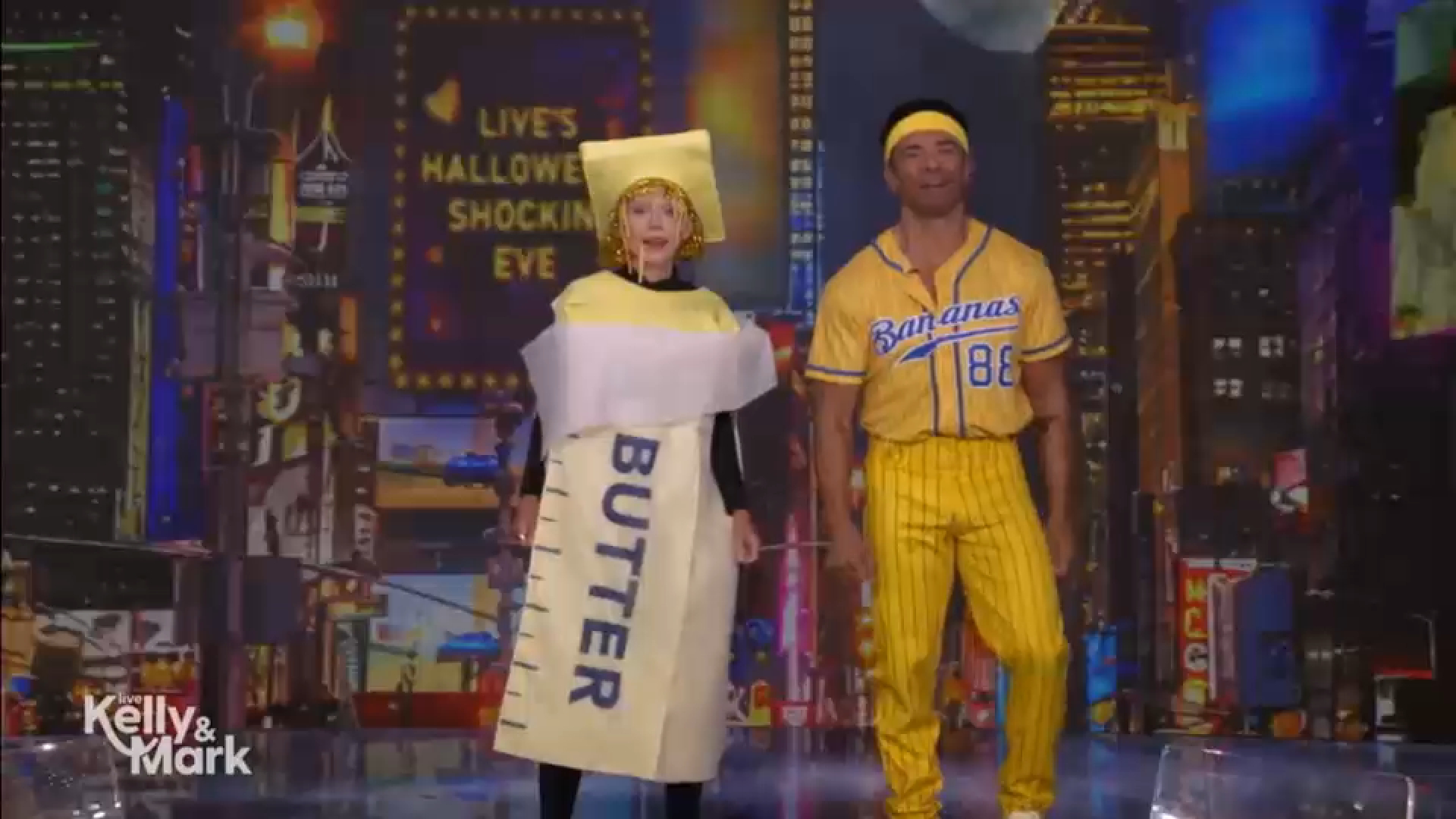 Kelly Ripa and Mark Consuelos transform into pop culture icons for annual Halloween show
       — 6ABC Action News (Philadelphia)