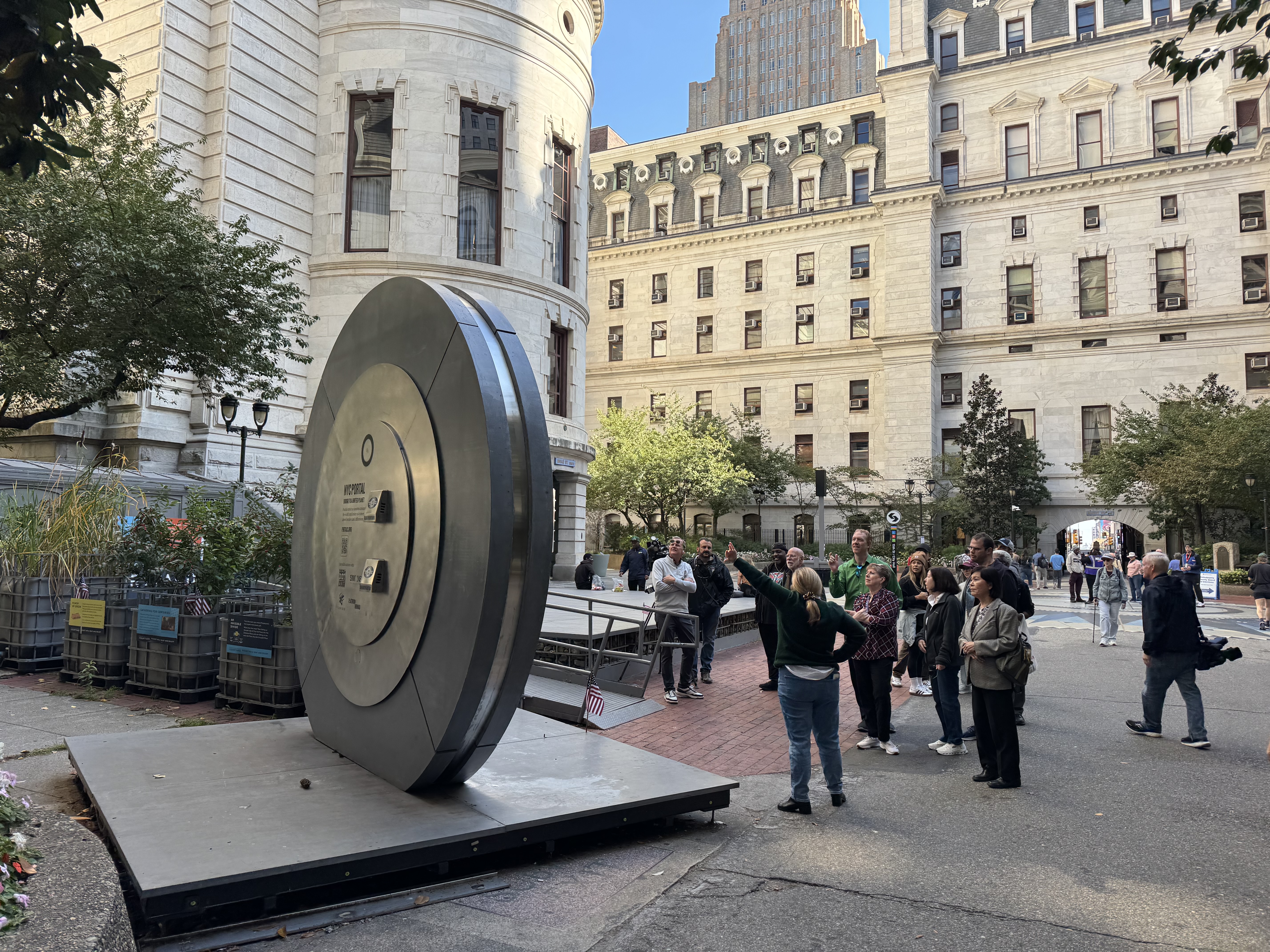 Philadelphia Portal to remain in City Hall courtyard after receiving funding from 'generous patron' — Chadds Ford Government news